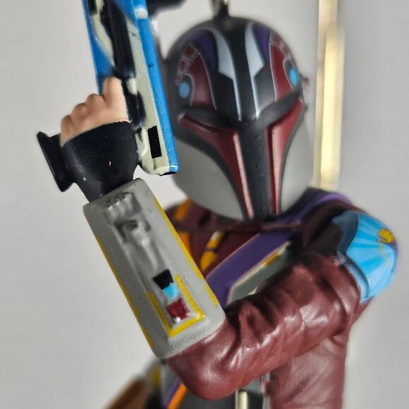 Hallmark Keepsake Star Wars Ahsoka Sabine Wren Christmas Ornament 2024 NIB - Picture 6 of 13